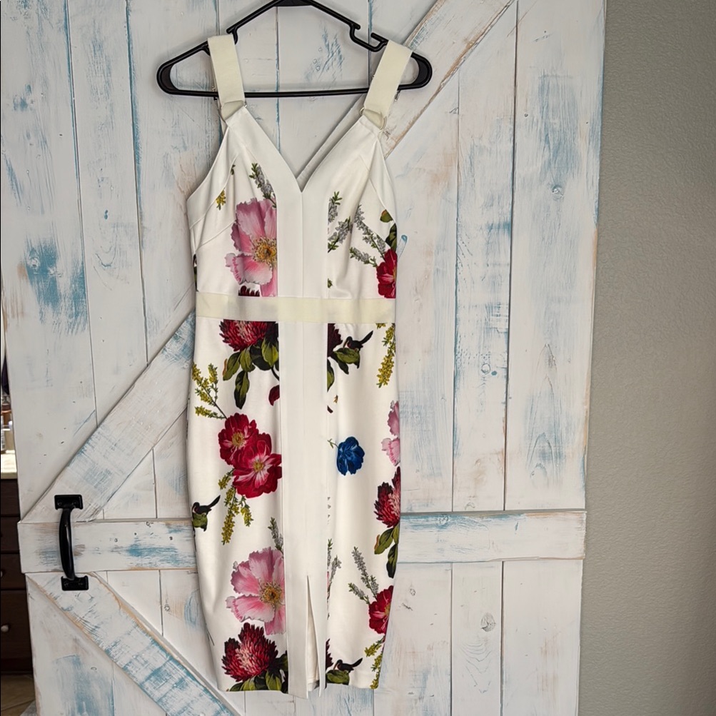Ted Baker Floral White Dress